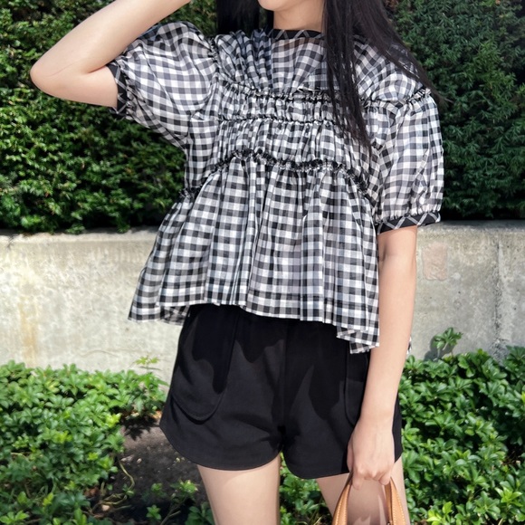 Comme des Garcons Tops - Sold!Comme des Garcons Silk top